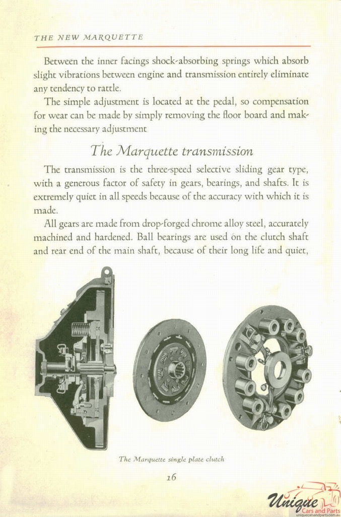 1930 Buick Marquette Booklet Page 12